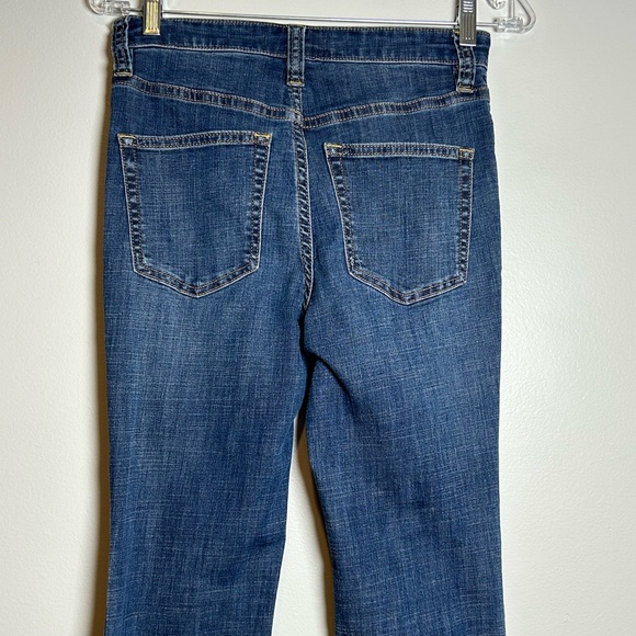 Free people we the free  Flare Jeans button fly bell bottom boho size 26- Blue - Picture 9 of 14